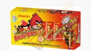 Ananda / Angry birds / 4 '' SHELL 5 MULTI COLOUR FOUNTAIN / 5 PCS