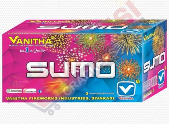 Sumo / 2"inch (36 sky display with multi colour set out) VANITHA