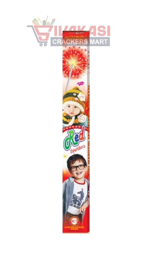 30 cm Red sparklers (5 pcs) Maruthi