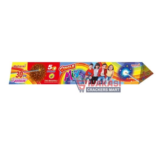 30 CM MINGLE MIX SPARKLERS ( MAHARAJA )