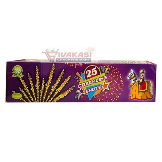 25 SHOTS CRACKLING ( AERIAL SKY RIDER ) UV